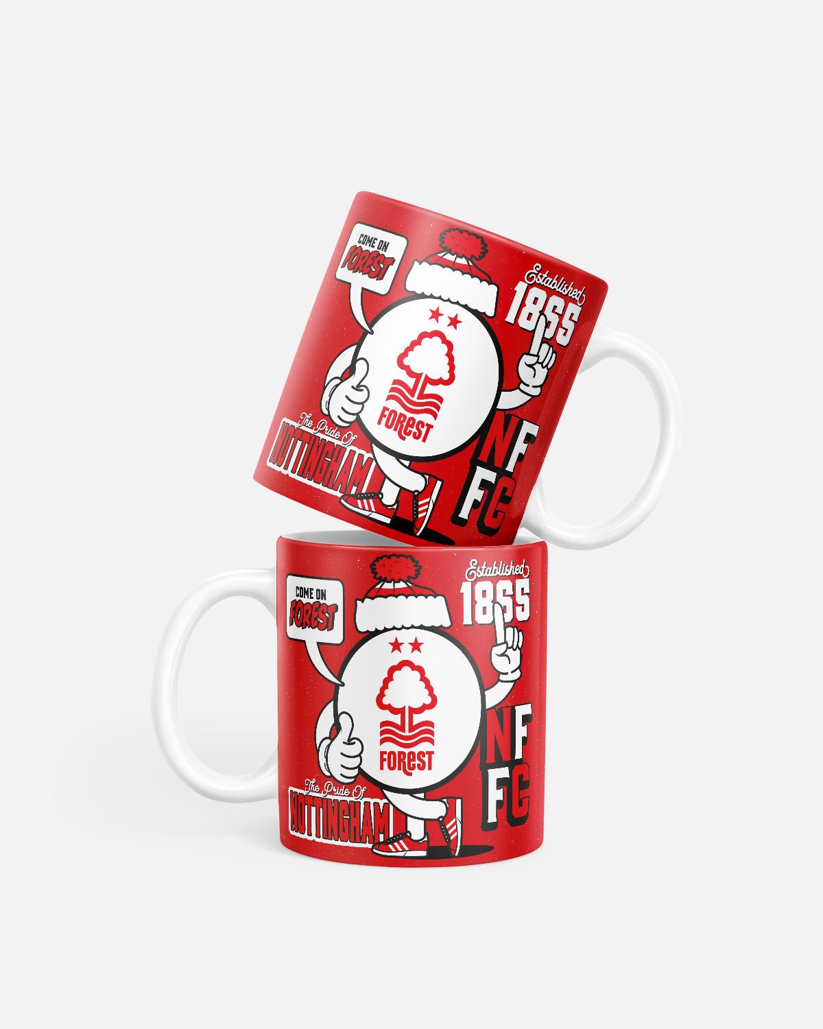 NFFC Badge Man Mug - Nottingham Forest FC