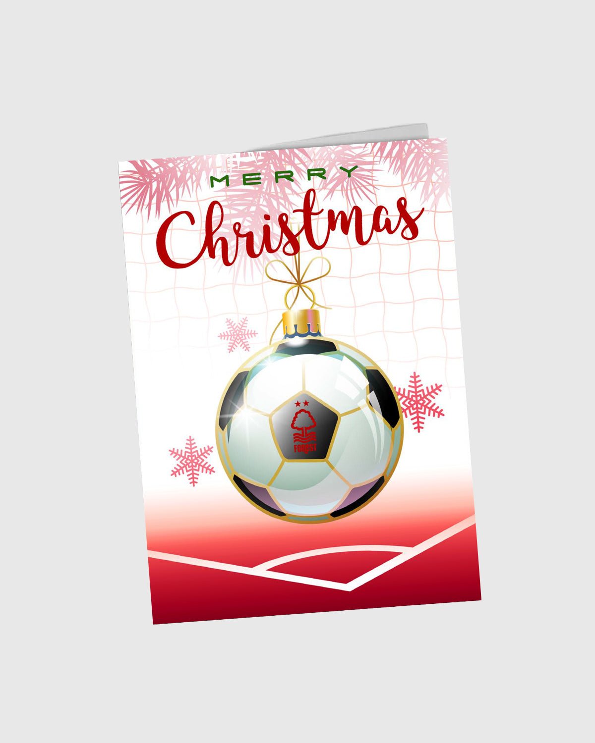NFFC Bauble Christmas Card - A5 - Nottingham Forest FC
