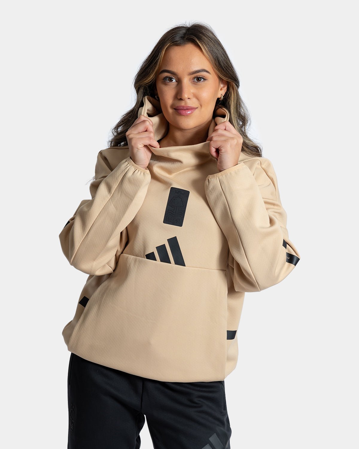 NFFC Beige Z.N.E. Hoodie - Nottingham Forest FC