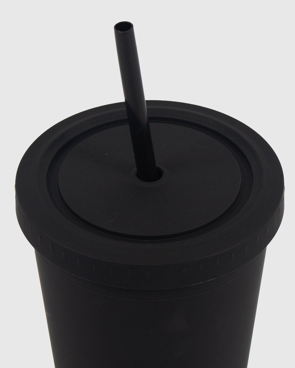 NFFC Black 650ml Cup & Straw - Nottingham Forest FC