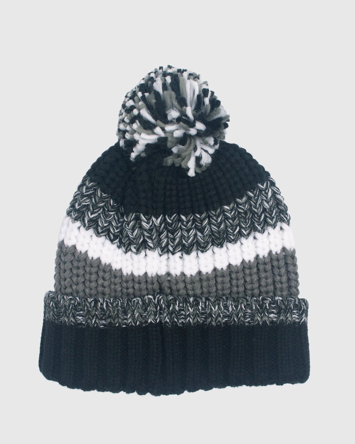 NFFC Black Chunky Bobble Hat - Nottingham Forest FC