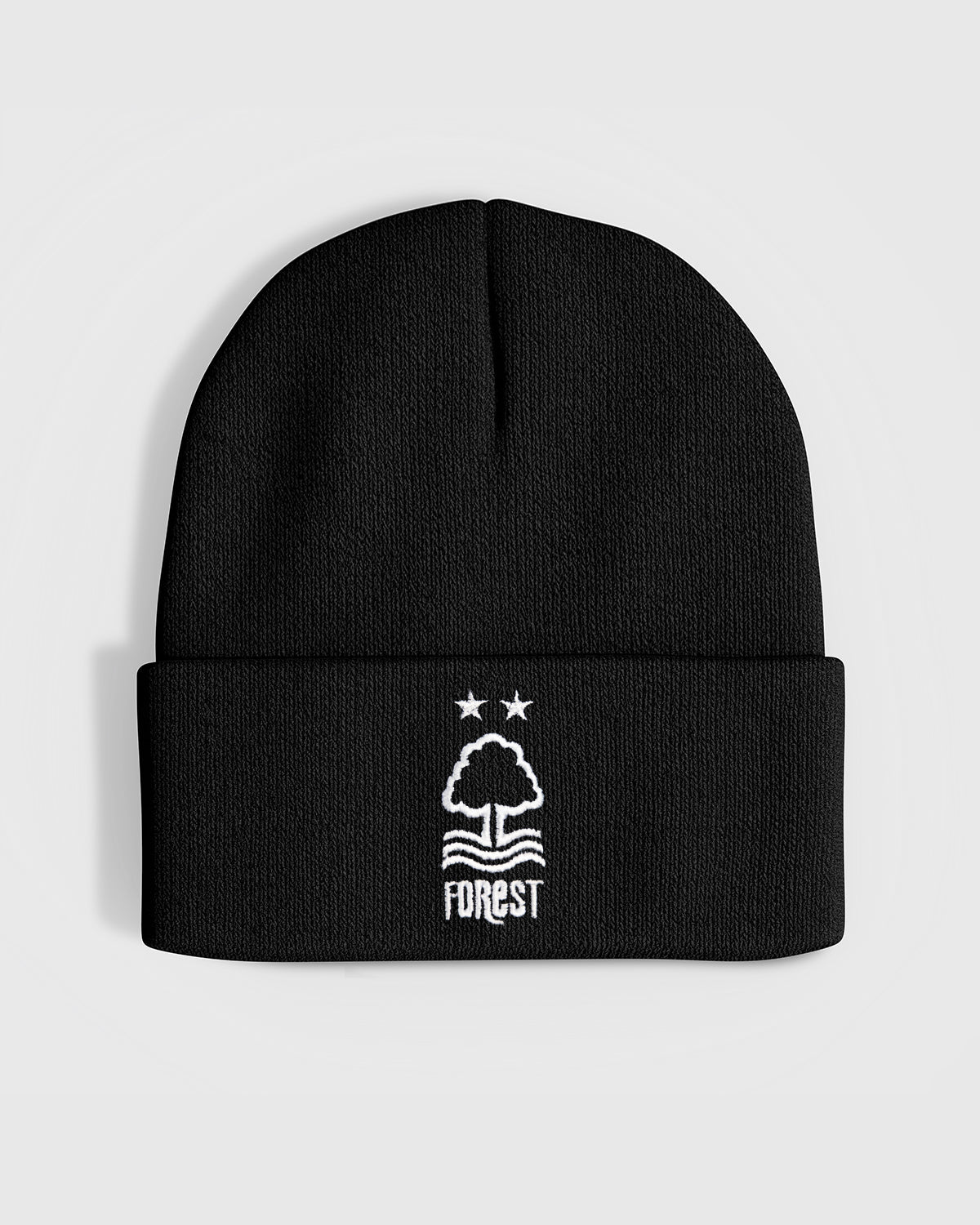 NFFC Black Crest Beanie - Nottingham Forest FC