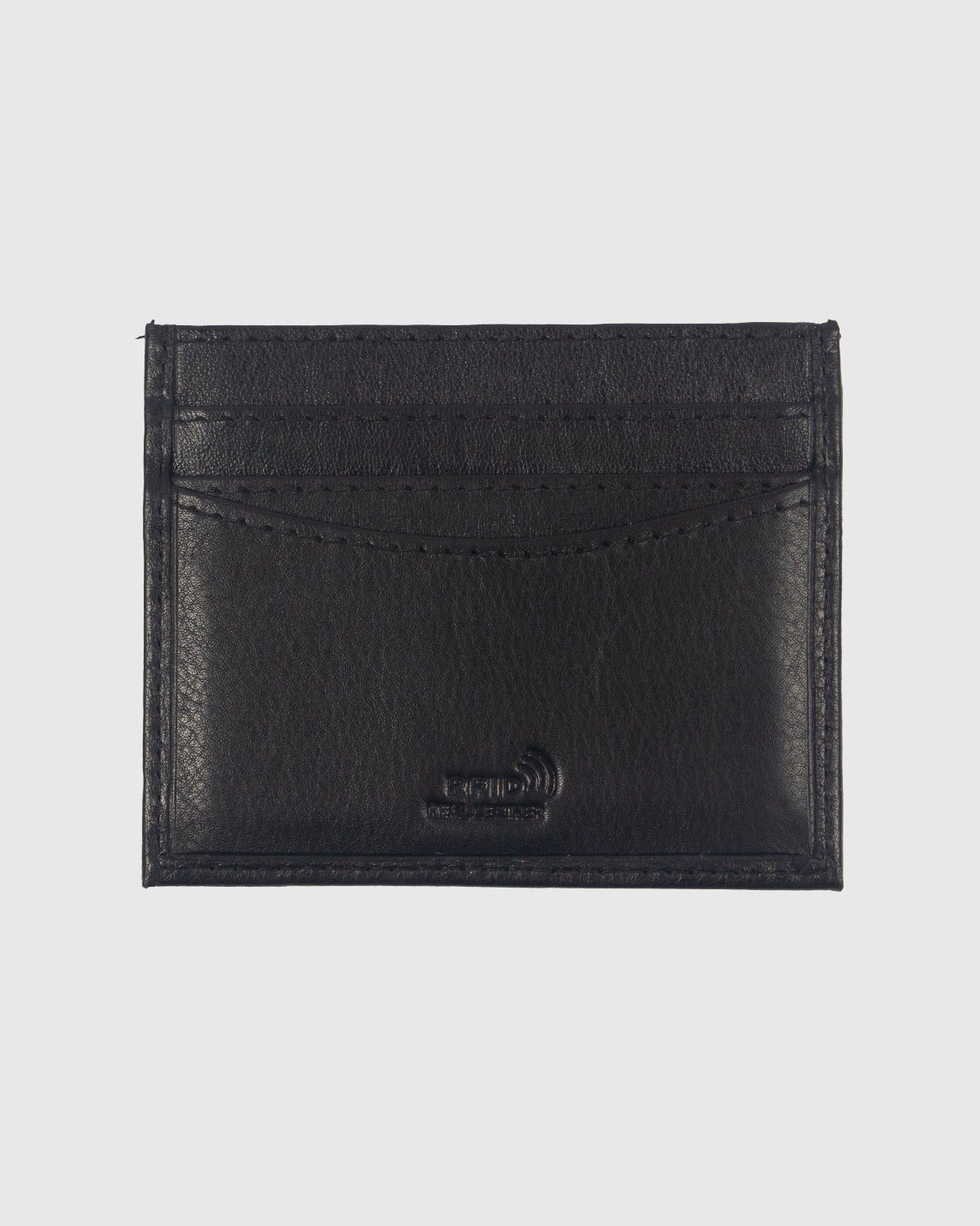 NFFC Black Leather Card Holder - Nottingham Forest FC