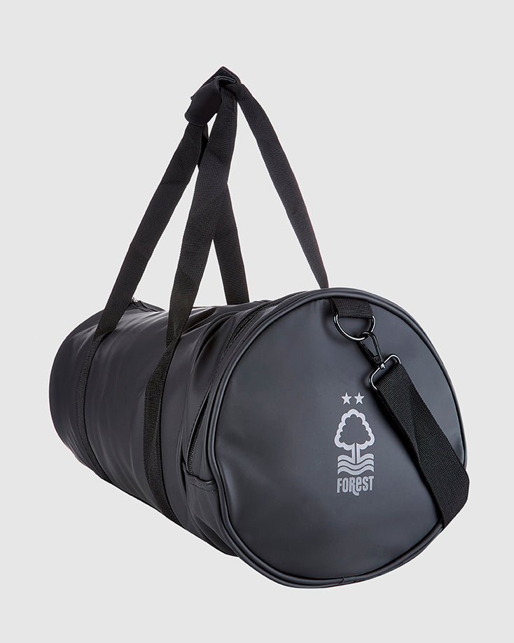 NFFC Black Lifestyle Barrel Bag - Nottingham Forest FC