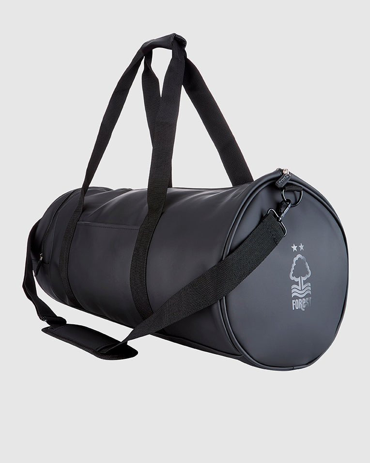 NFFC Black Lifestyle Barrel Bag - Nottingham Forest FC