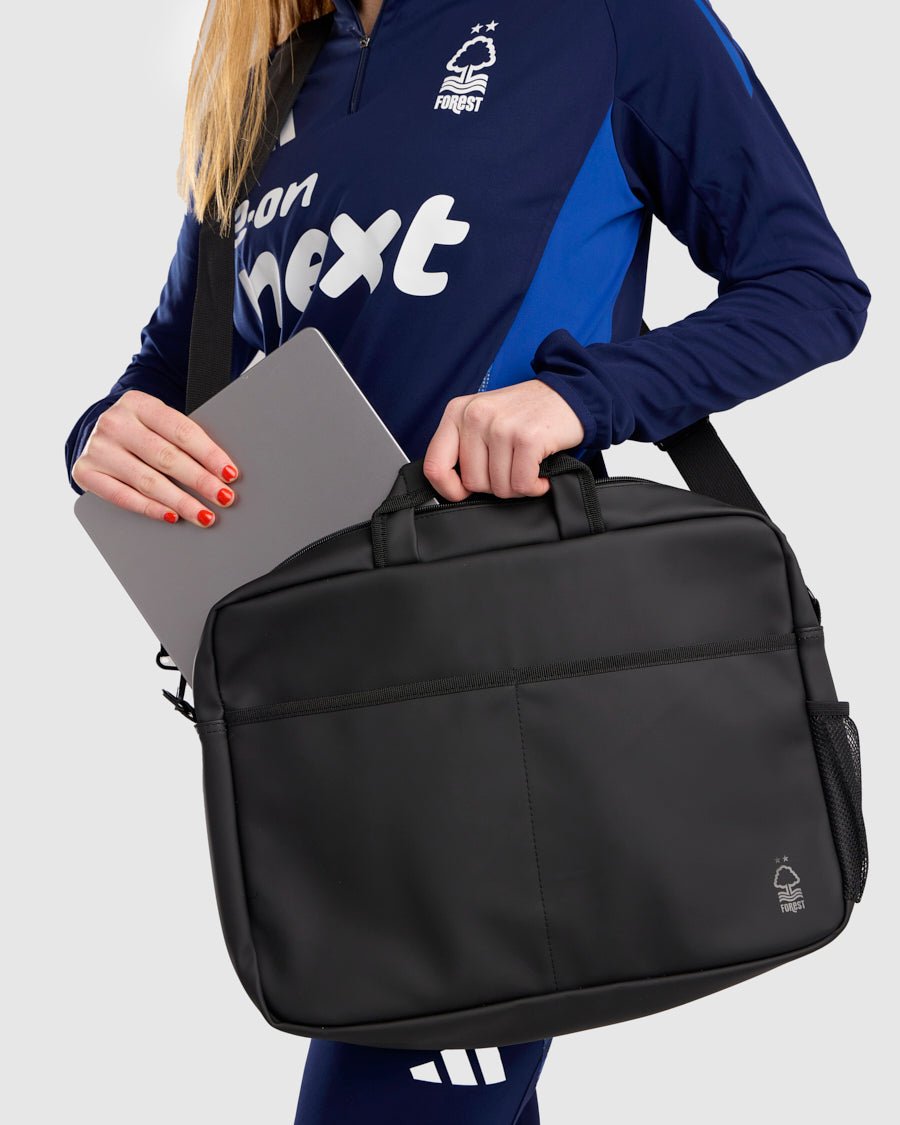 NFFC Black Lifestyle Laptop Bag - Nottingham Forest FC