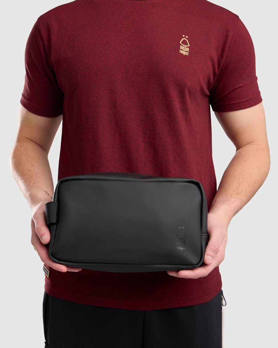 NFFC Black Lifestyle Wash Bag - Nottingham Forest FC