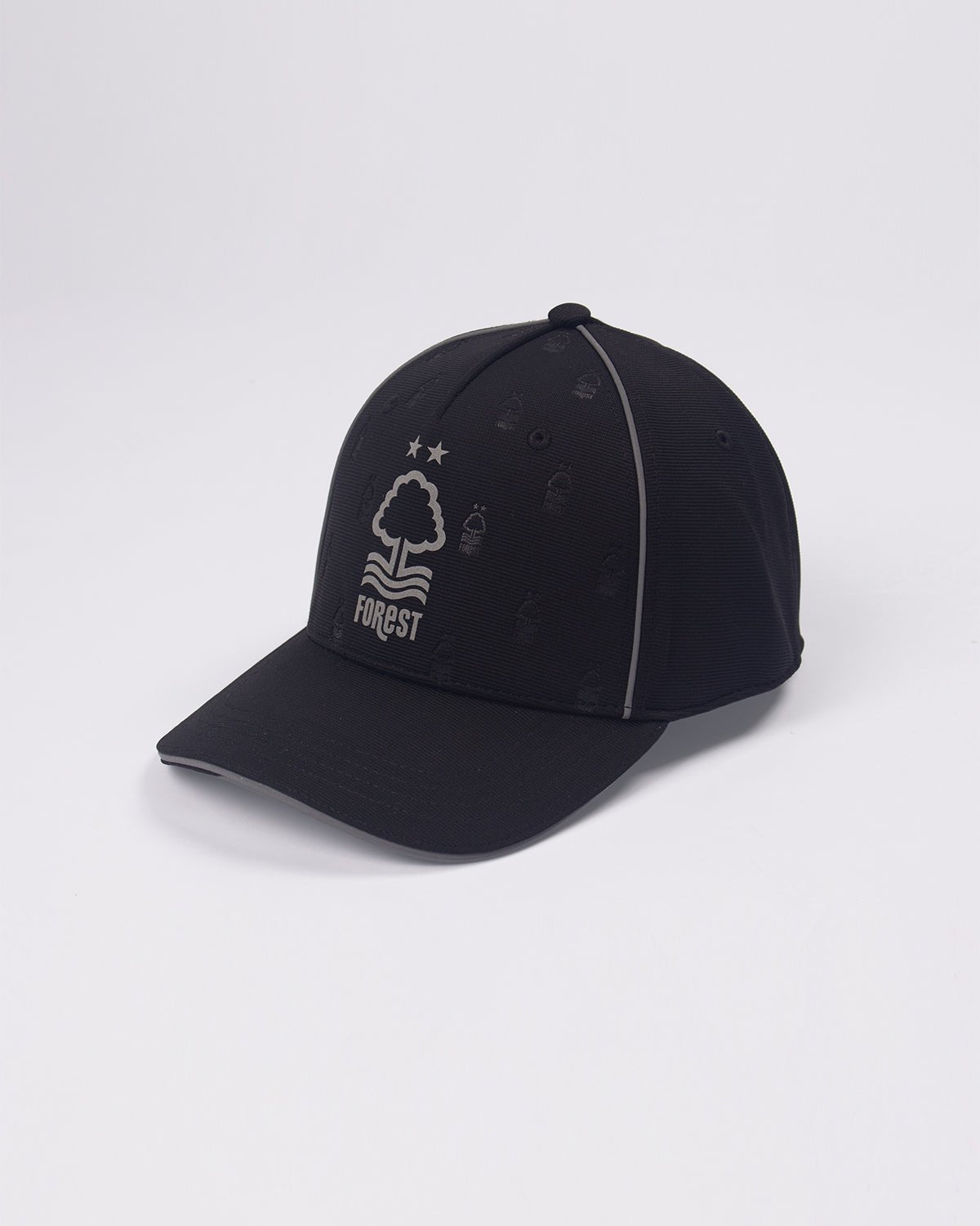 NFFC Black Mono Debossed Cap - Nottingham Forest FC