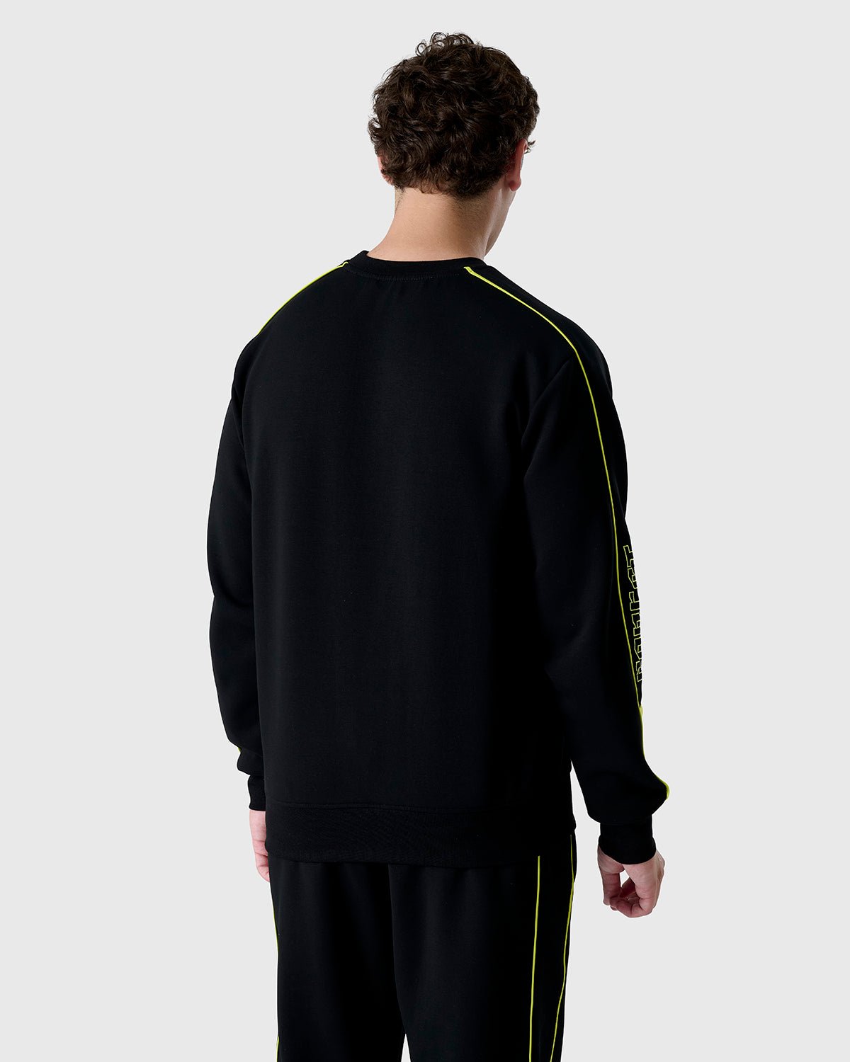 NFFC Black Neon Pop Crewneck Sweatshirt - Nottingham Forest FC