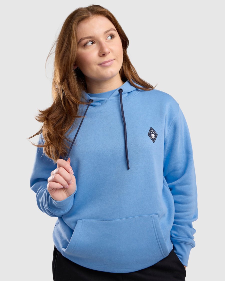 NFFC Blue Stadium Print Hoodie - Nottingham Forest FC