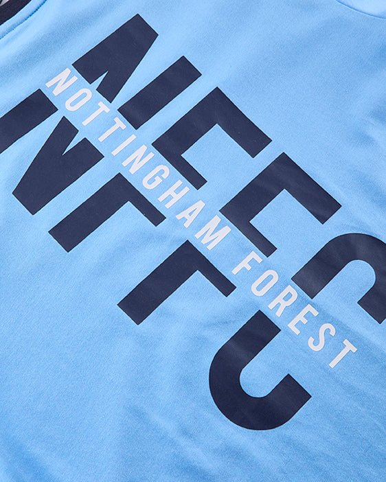 NFFC Blue Stadium Print T-Shirt - Nottingham Forest FC