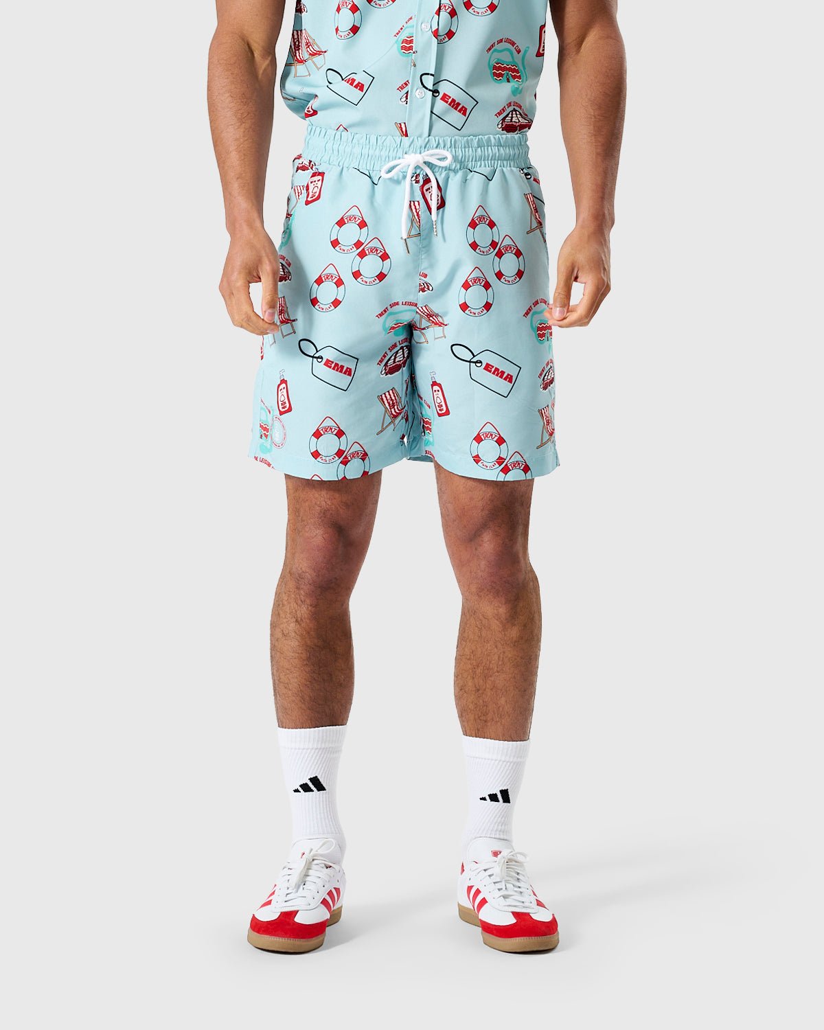 NFFC Blue Trent Club Swim Shorts - Nottingham Forest FC