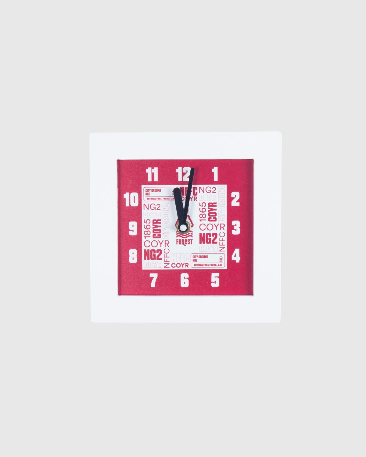 NFFC Box Clock - Nottingham Forest FC
