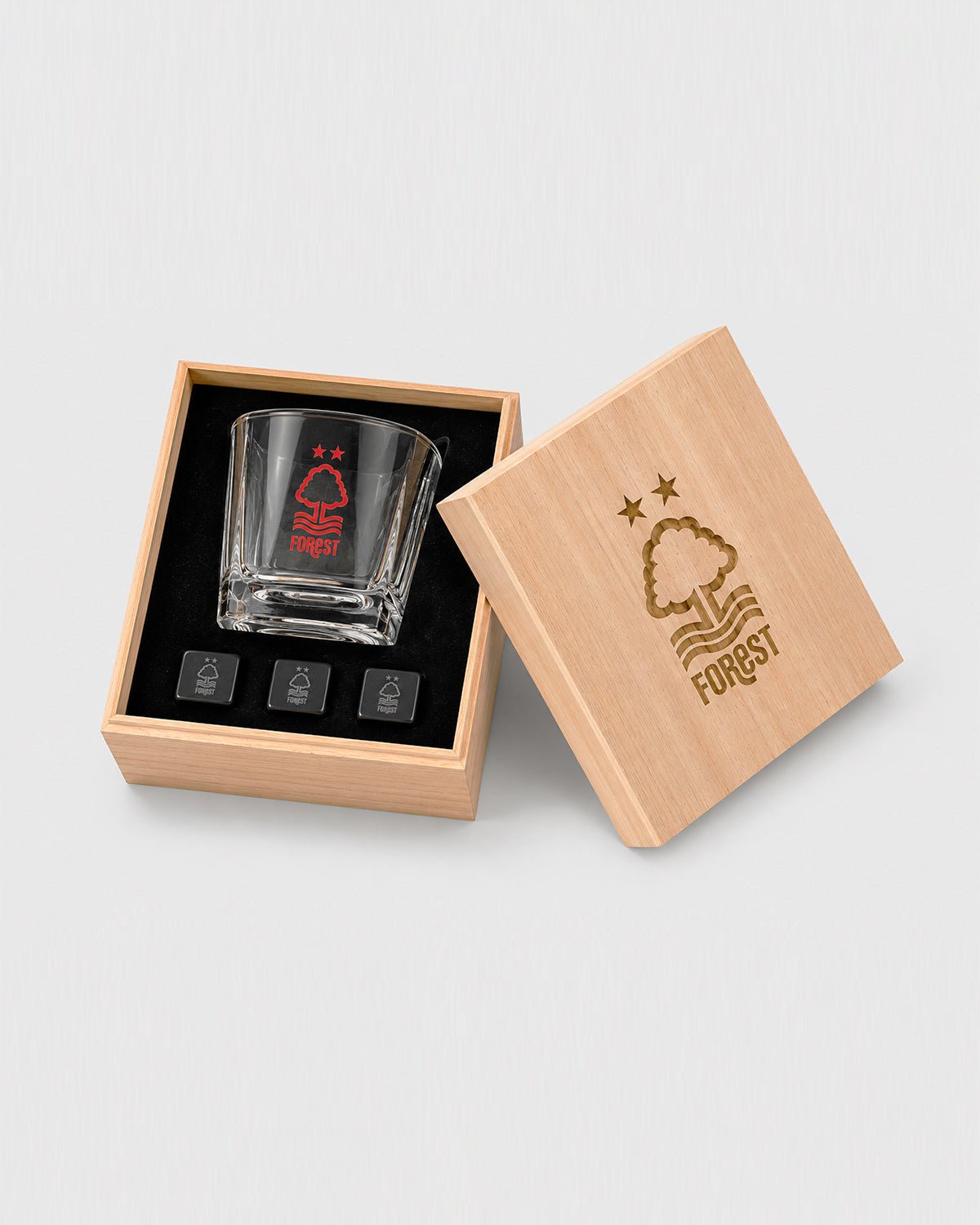 NFFC Boxed Glass Gift Set - Nottingham Forest FC