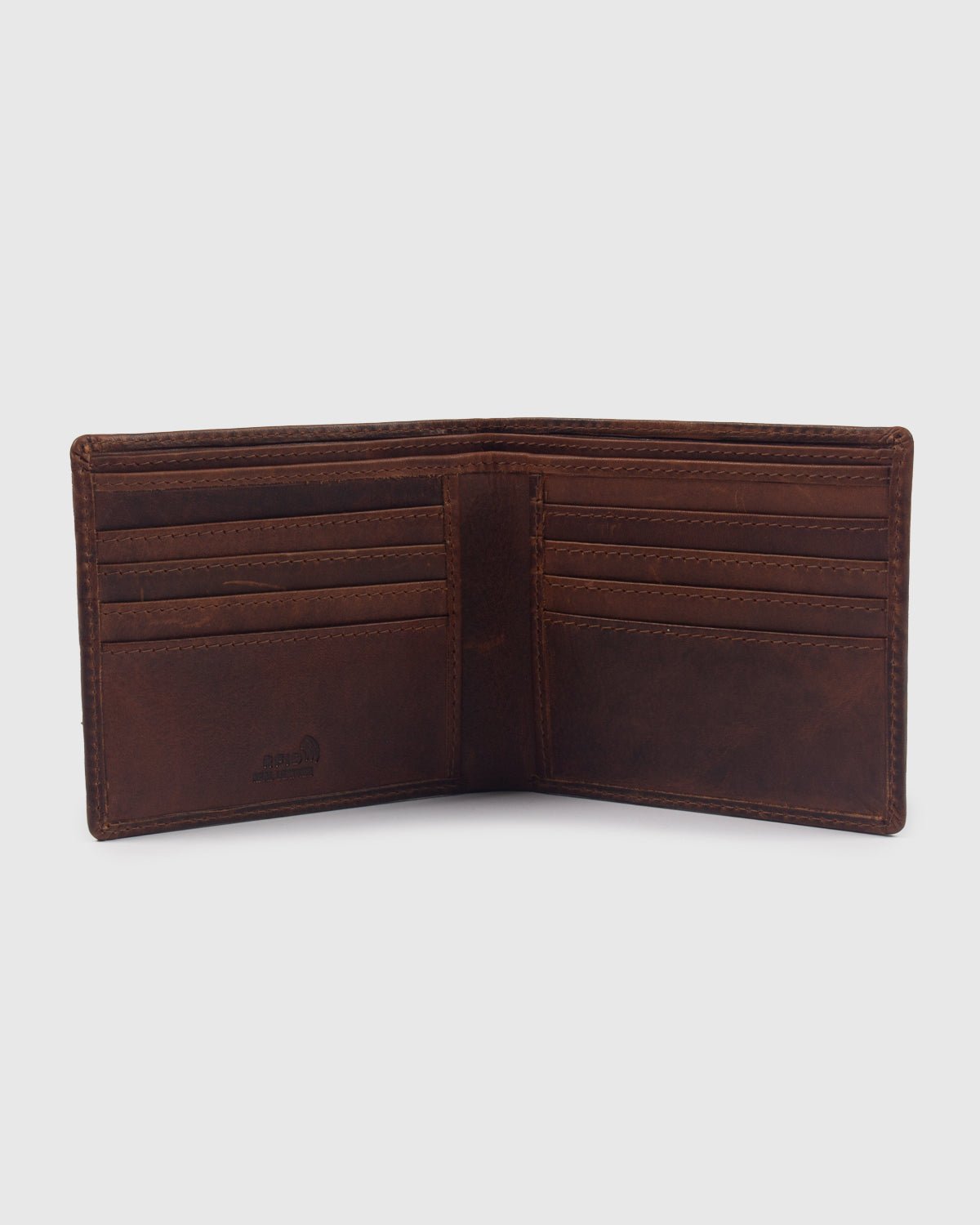NFFC Brown Leather Wallet - Nottingham Forest FC