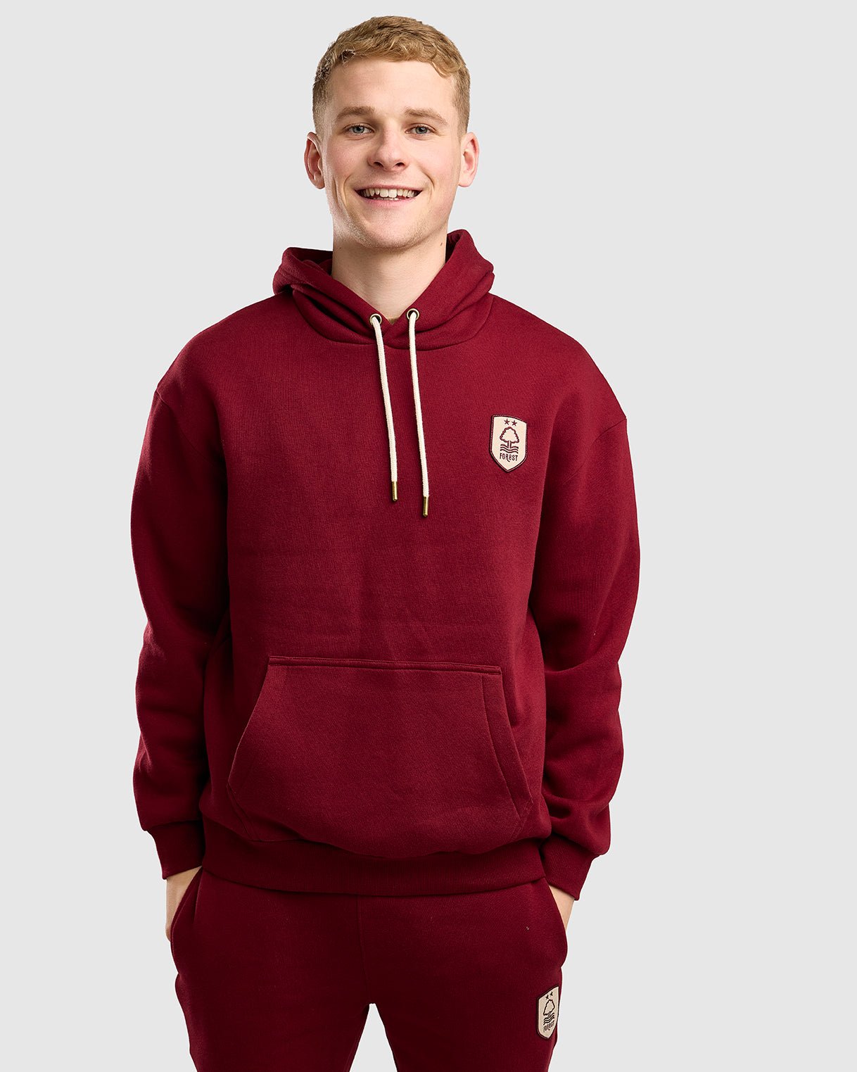 NFFC Burgundy Legacy Hoodie - Nottingham Forest FC