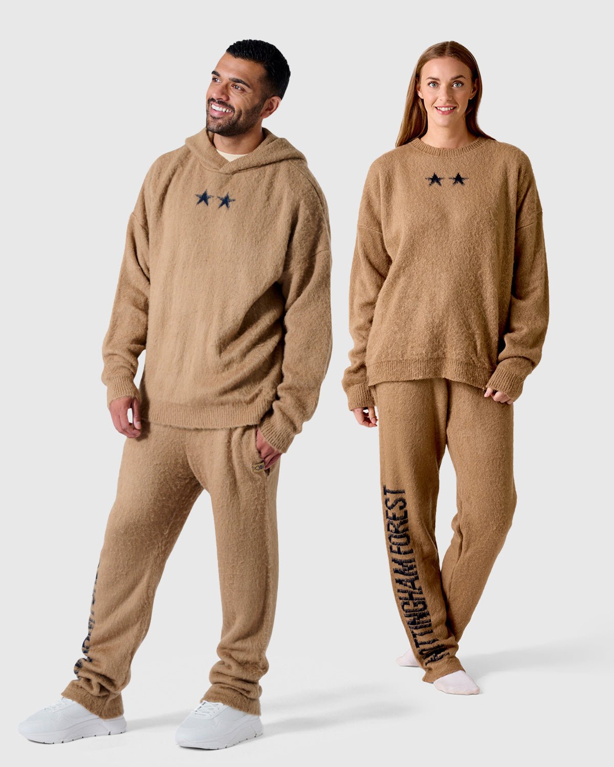 NFFC Camel Brushed Knit Pants - Nottingham Forest FC