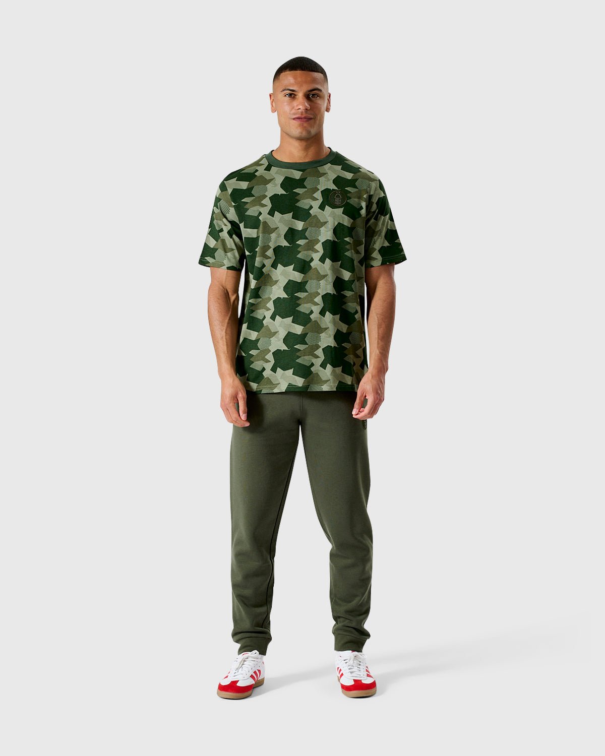 NFFC Camo All Over Print T-Shirt - Nottingham Forest FC