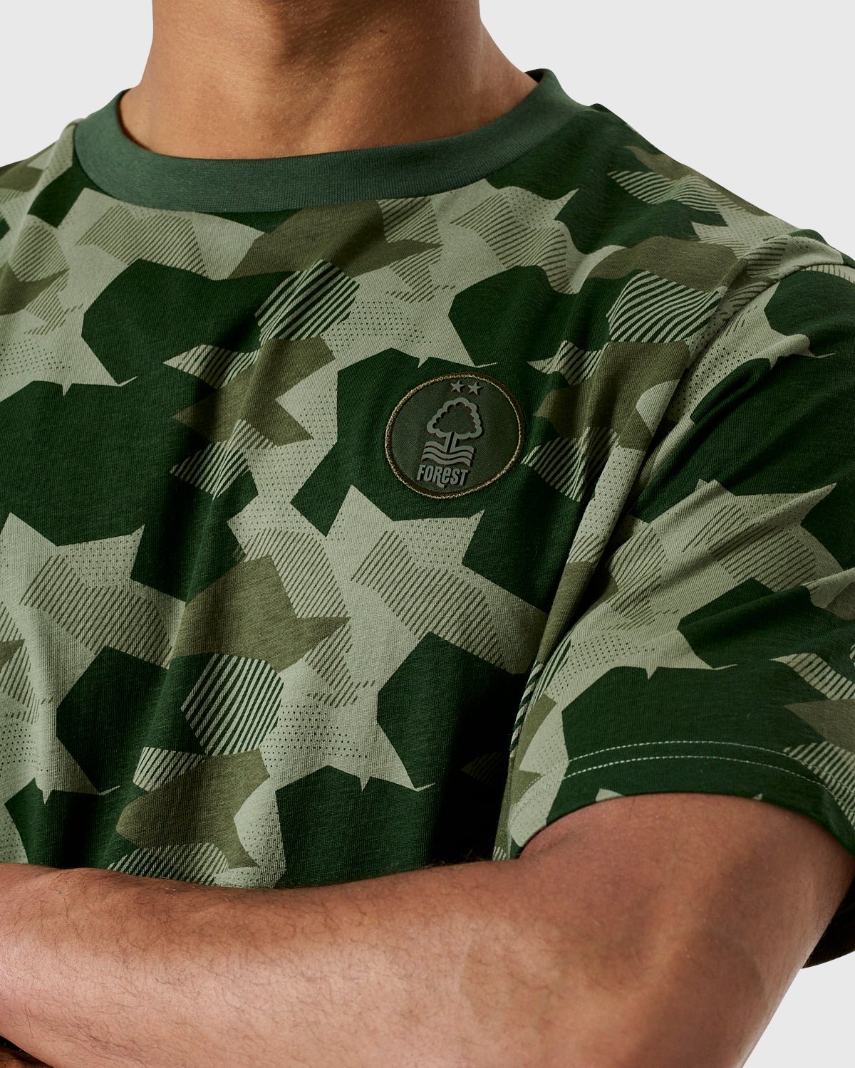 NFFC Camo All Over Print T-Shirt - Nottingham Forest FC