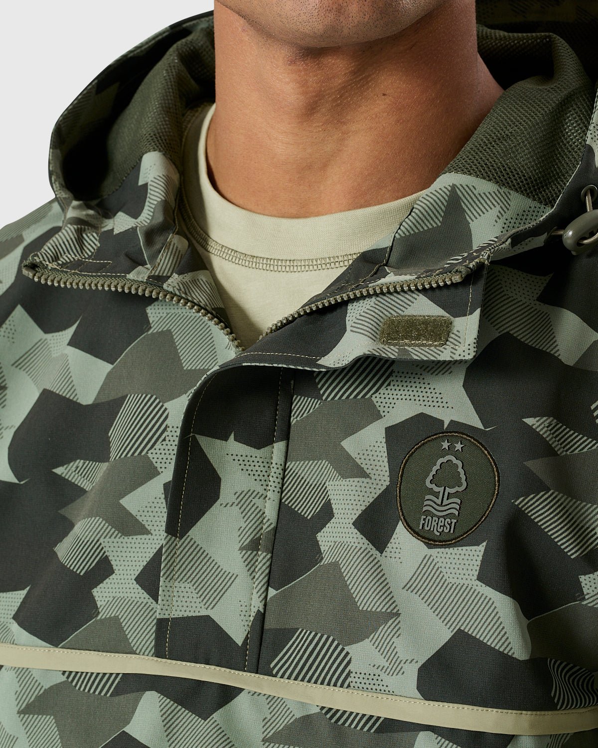 NFFC Camo All Over Print Windbreaker - Nottingham Forest FC
