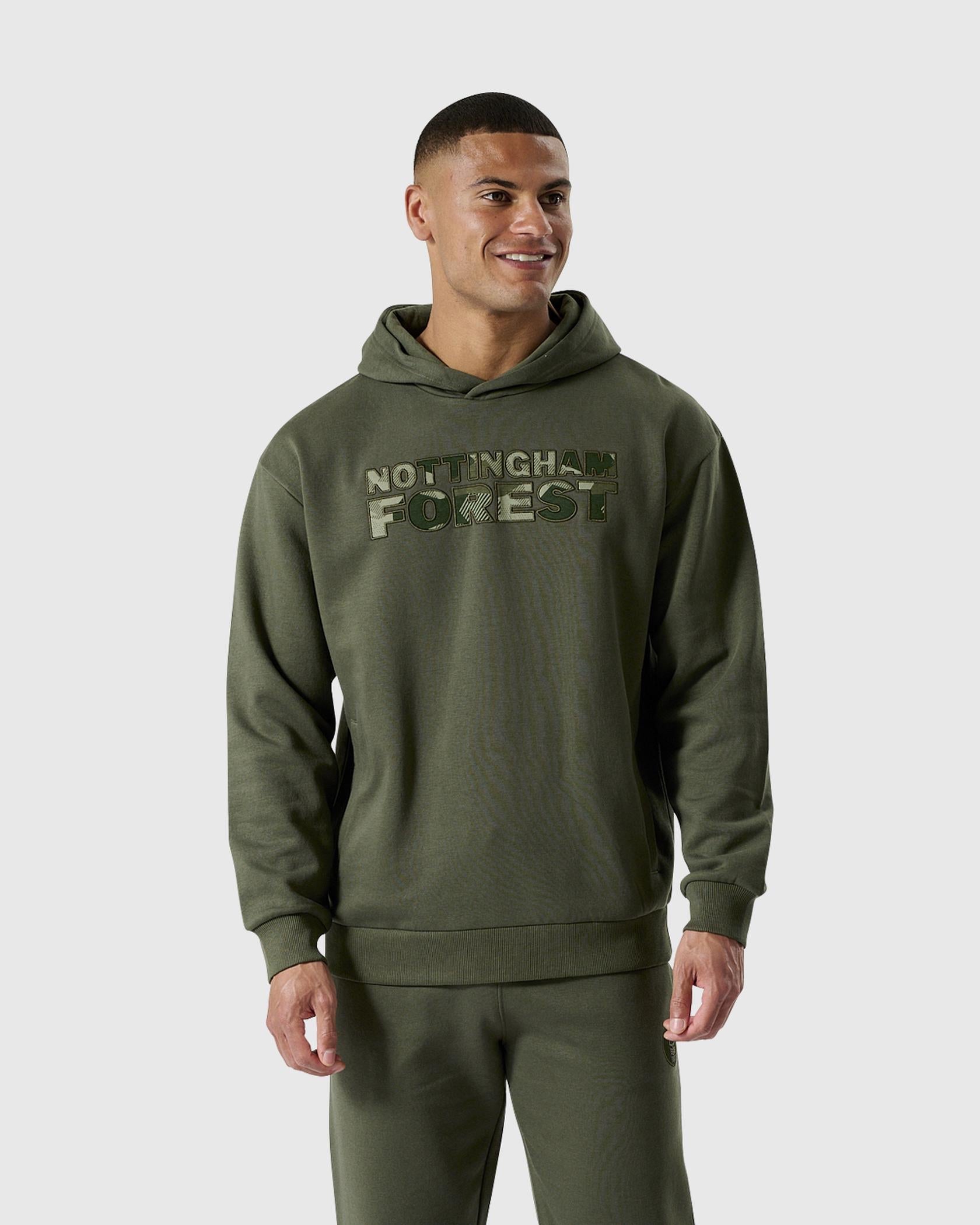 NFFC Camo Applique Hoodie - Nottingham Forest FC