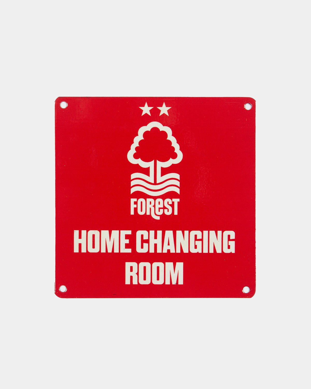 NFFC Changing Room Sign - Nottingham Forest FC