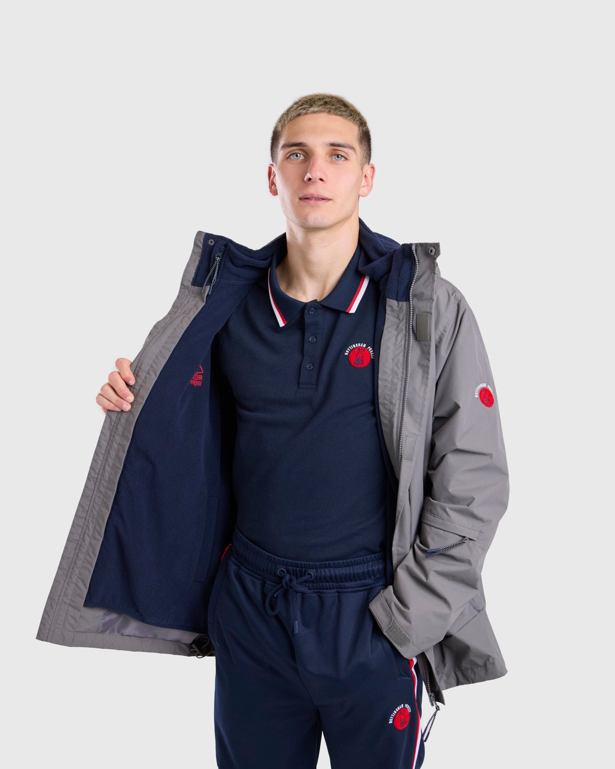 NFFC Charcoal Colwick 3 in 1 Coat - Nottingham Forest FC