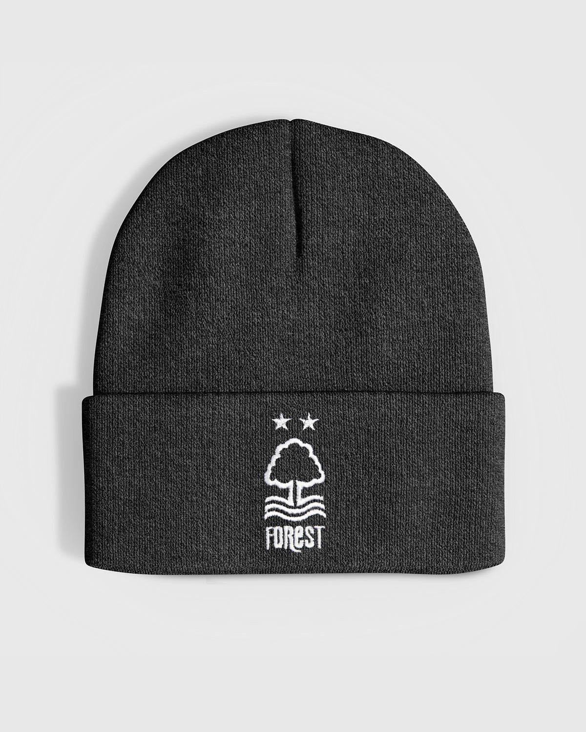 NFFC Charcoal Crest Beanie - Nottingham Forest FC