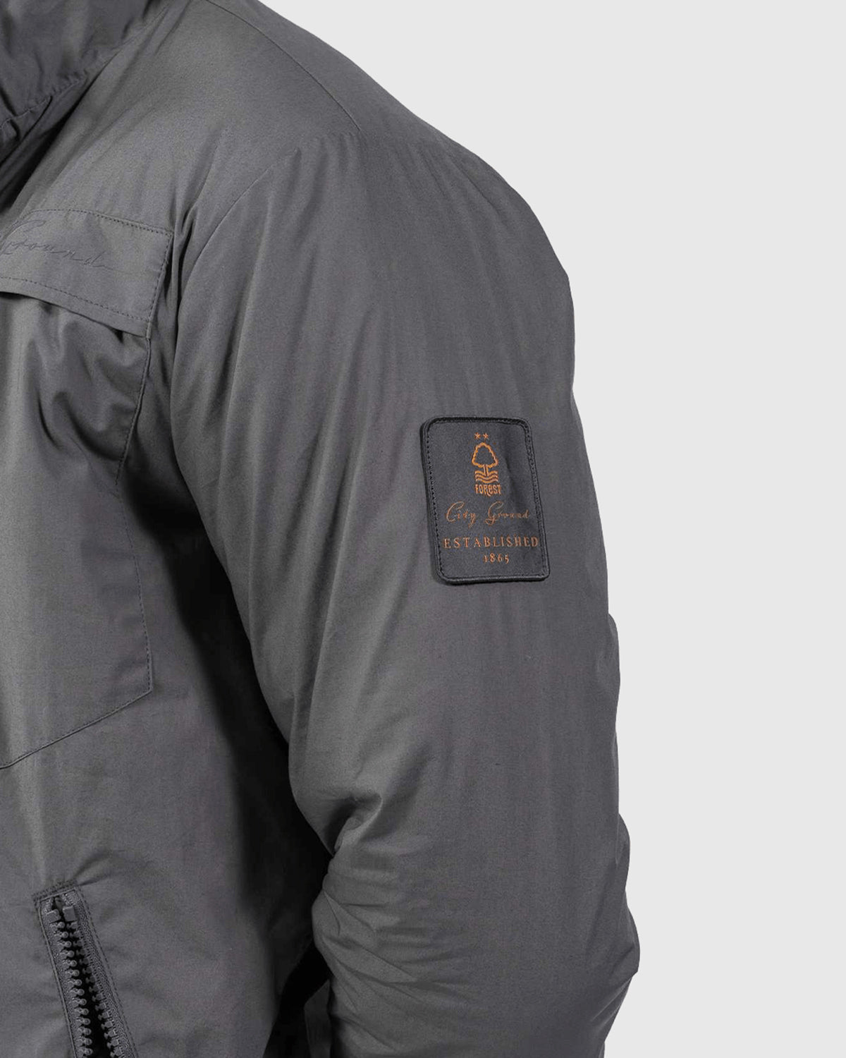 NFFC City Ground Charcoal Jacket - Nottingham Forest FC