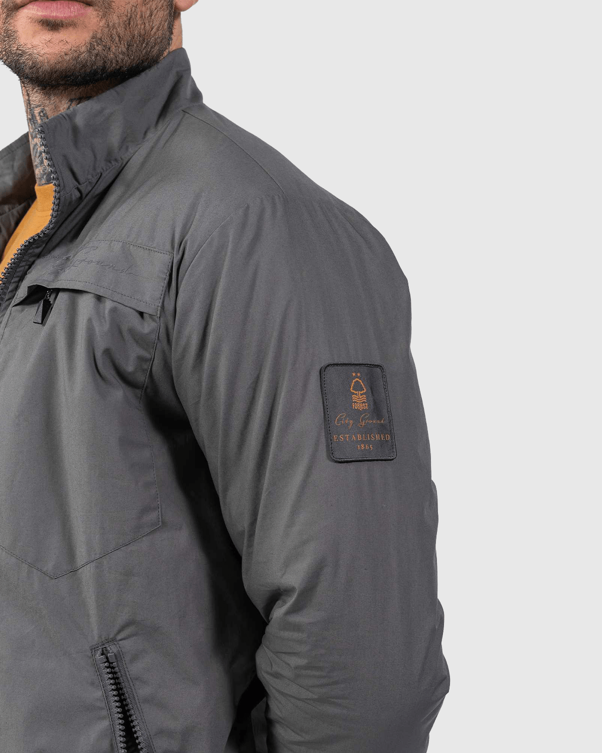 NFFC City Ground Charcoal Jacket - Nottingham Forest FC