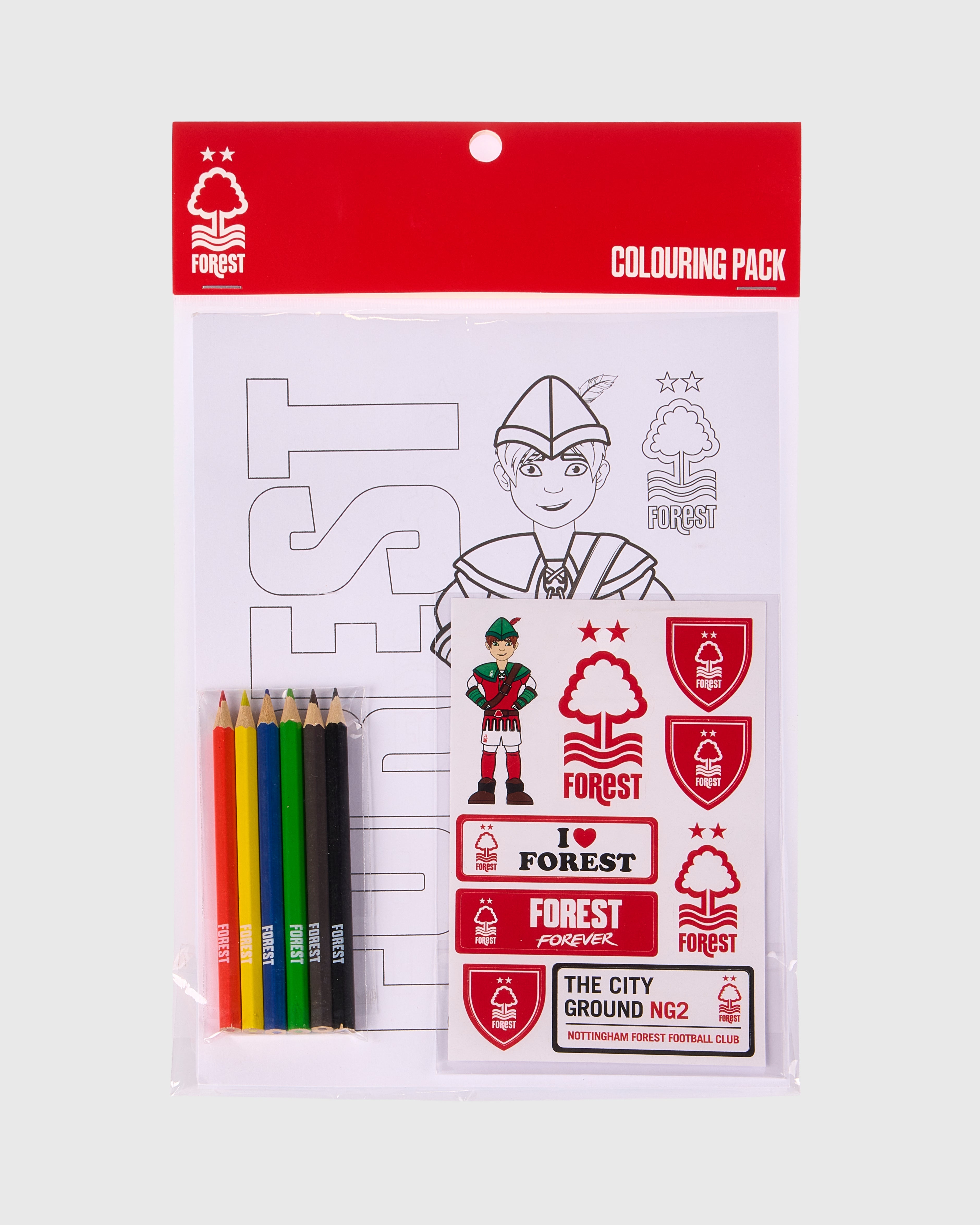 NFFC Colouring Pack - Nottingham Forest FC