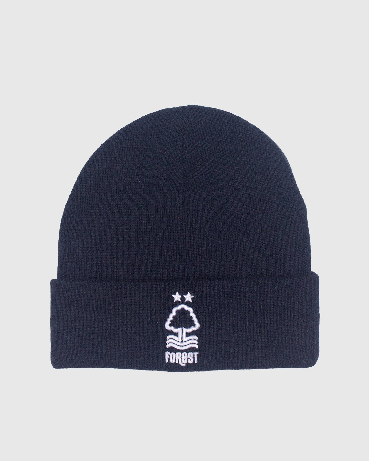 NFFC Core Navy Crest Beanie Hat - Nottingham Forest FC