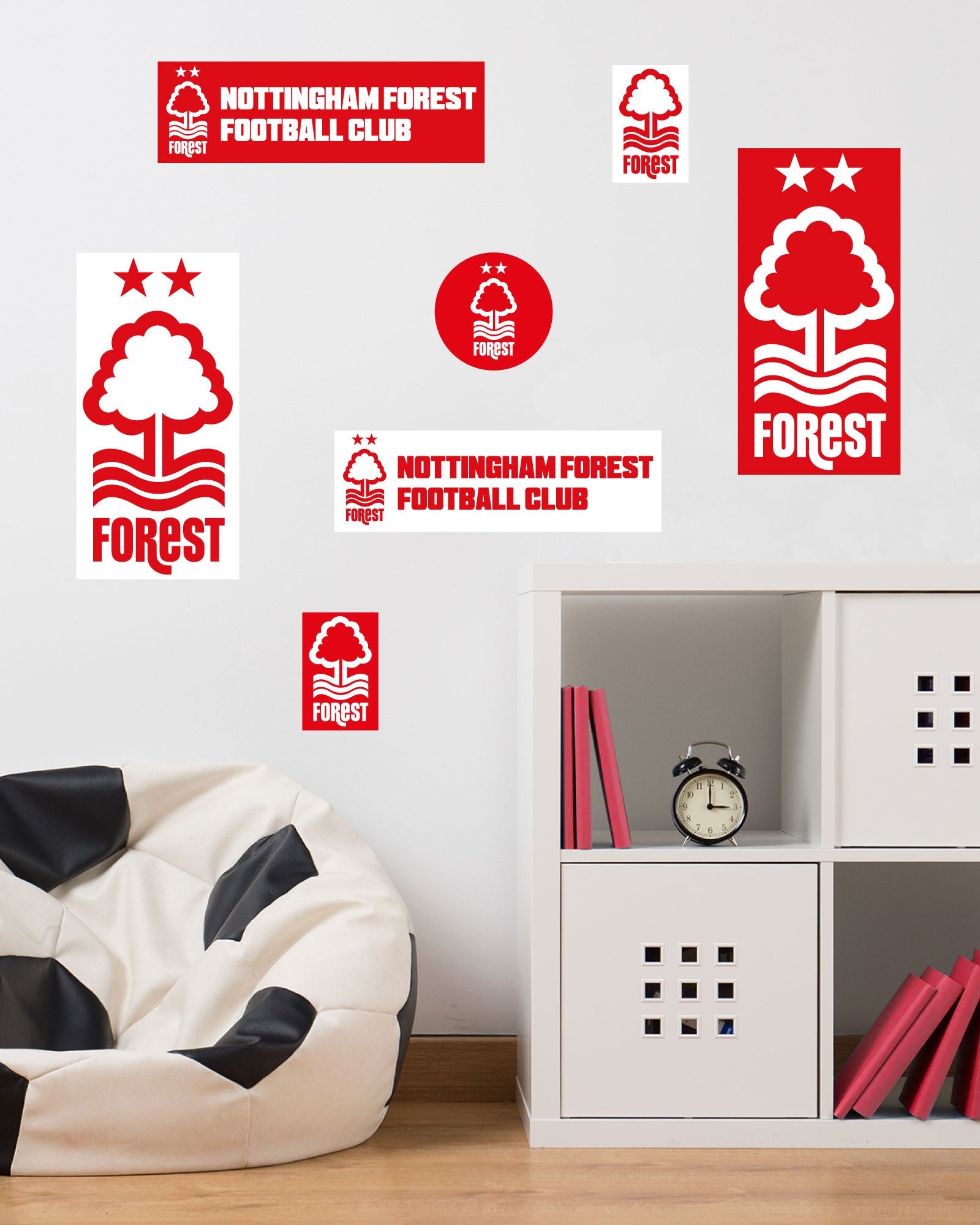 NFFC Decal Sticker Set - Nottingham Forest FC