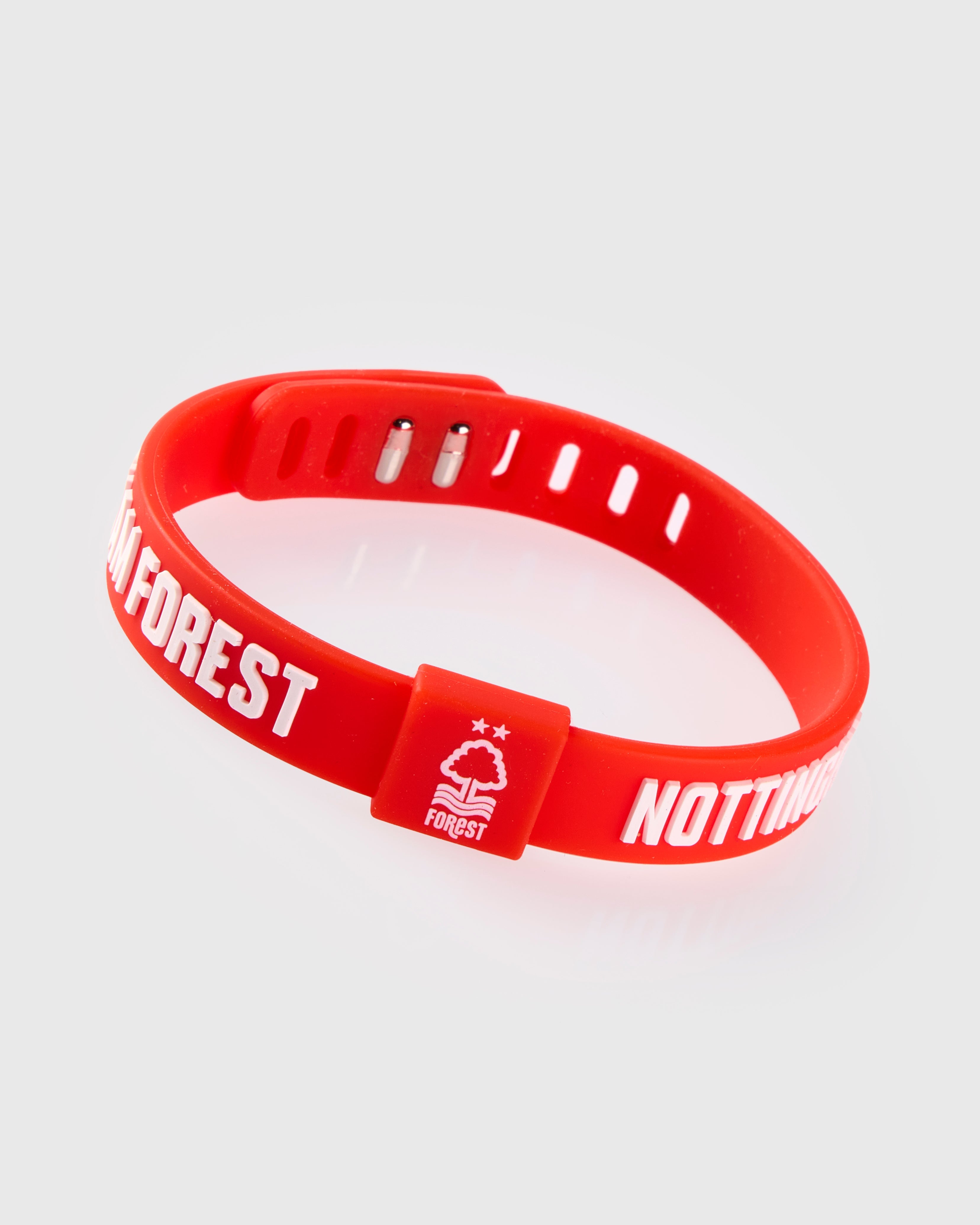 NFFC Embossed Silicone Wristband - Nottingham Forest FC
