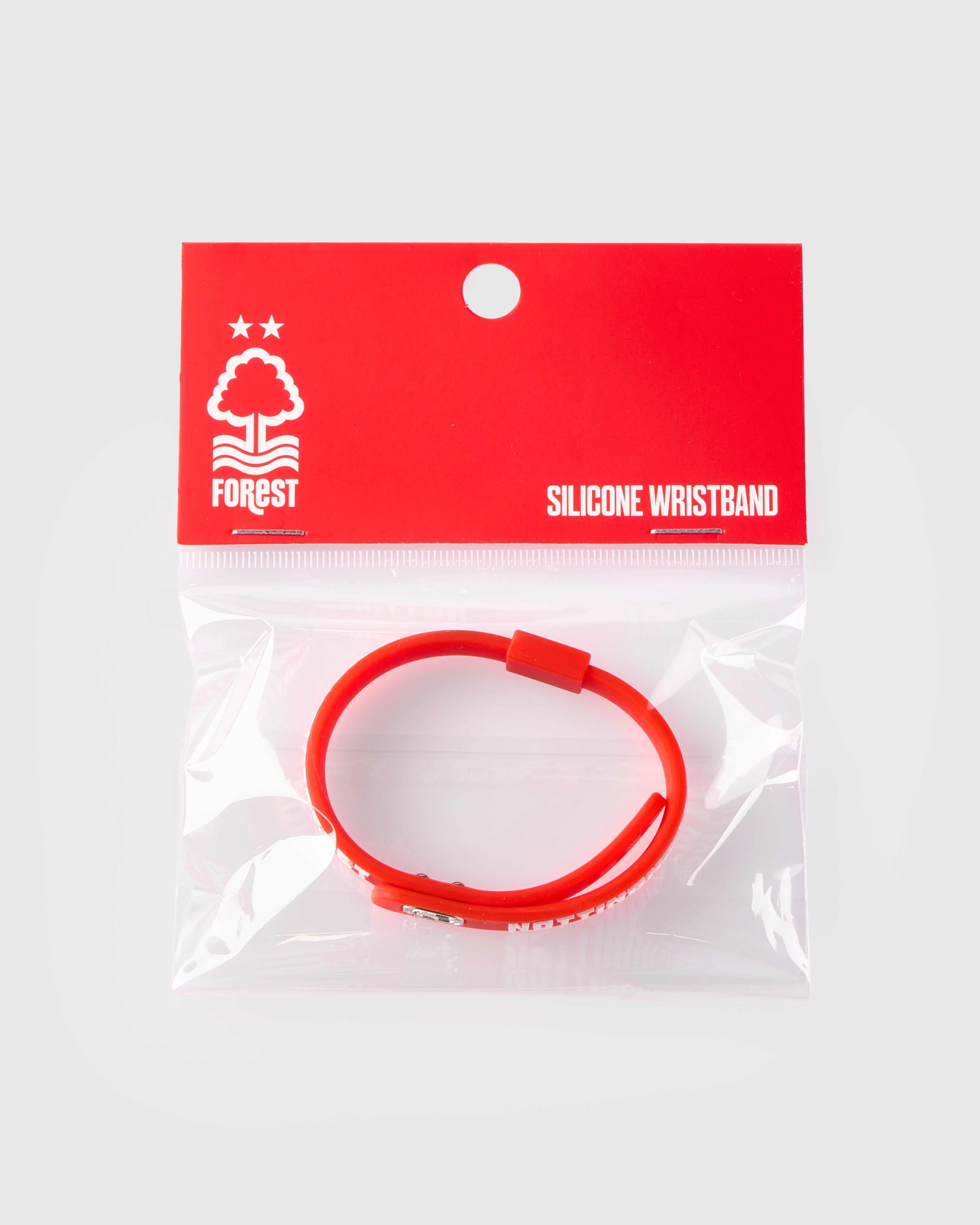 NFFC Embossed Silicone Wristband - Nottingham Forest FC