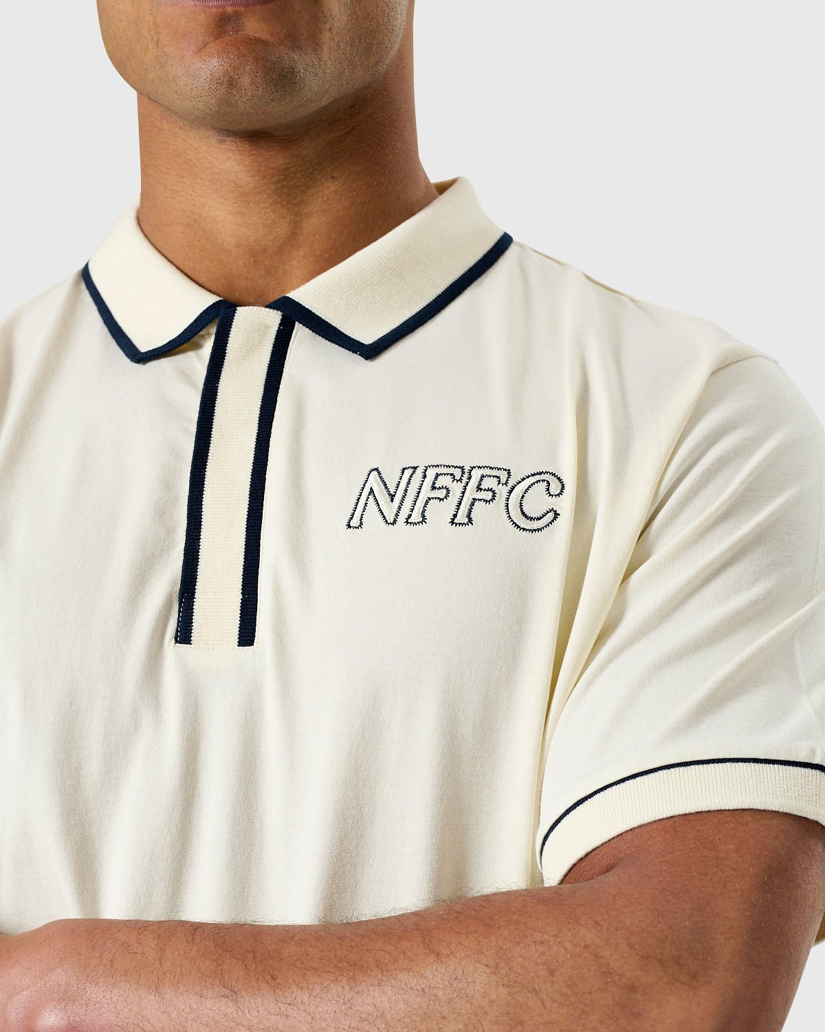 NFFC Embroidery Bone Polo - Nottingham Forest FC