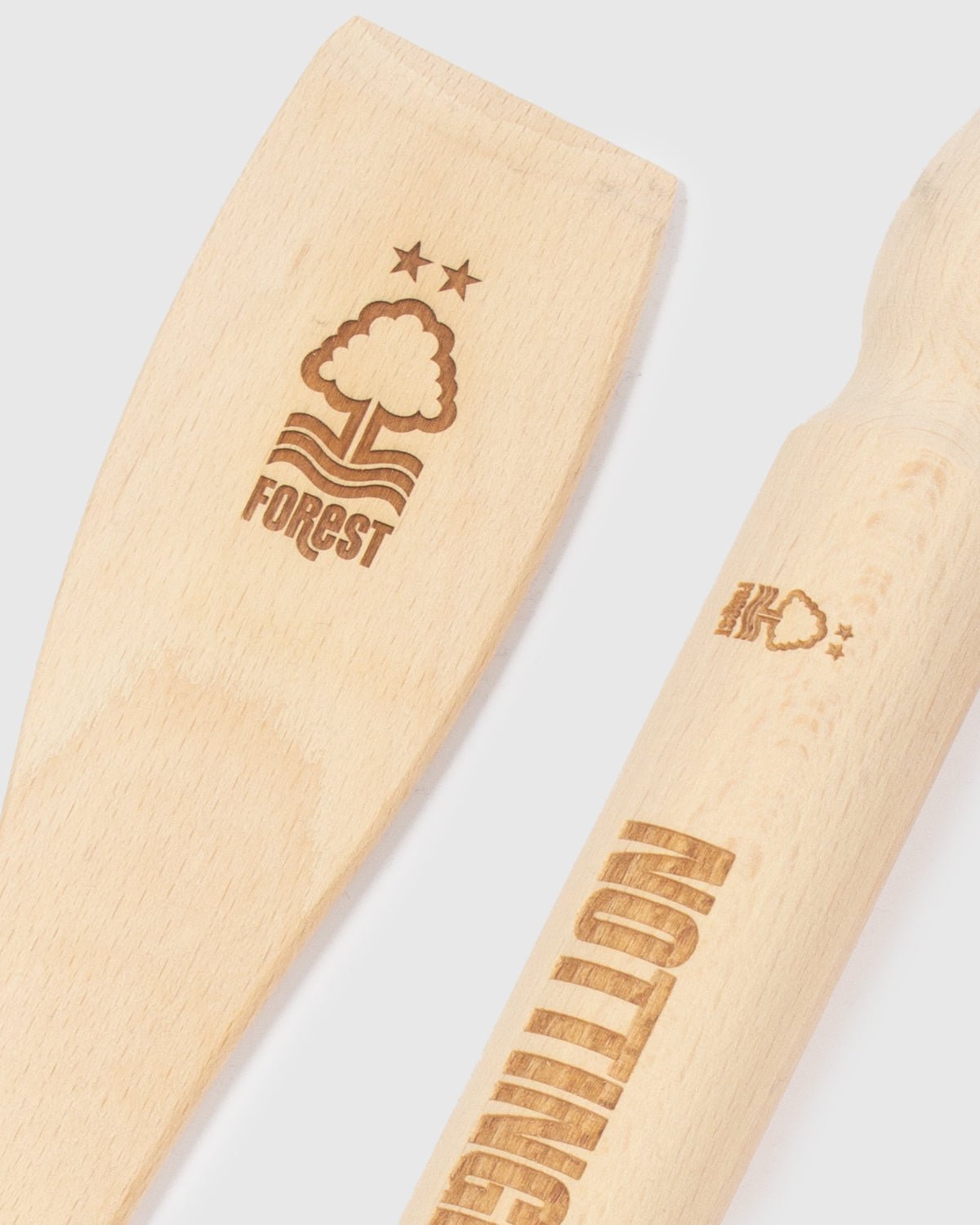 NFFC Engraved Wooden Baking Set - Nottingham Forest FC