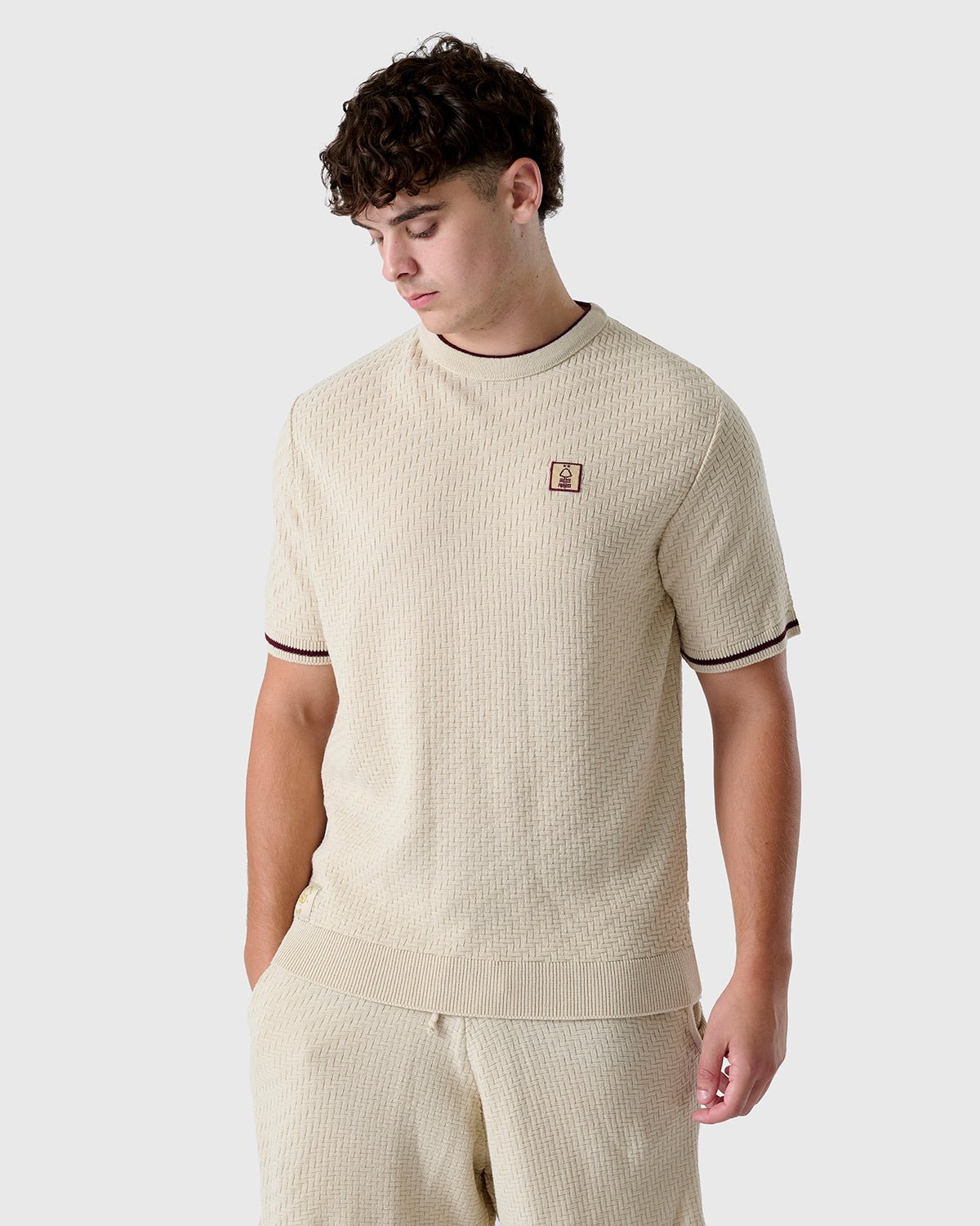 NFFC Flagstone Knit T-Shirt - Nottingham Forest FC