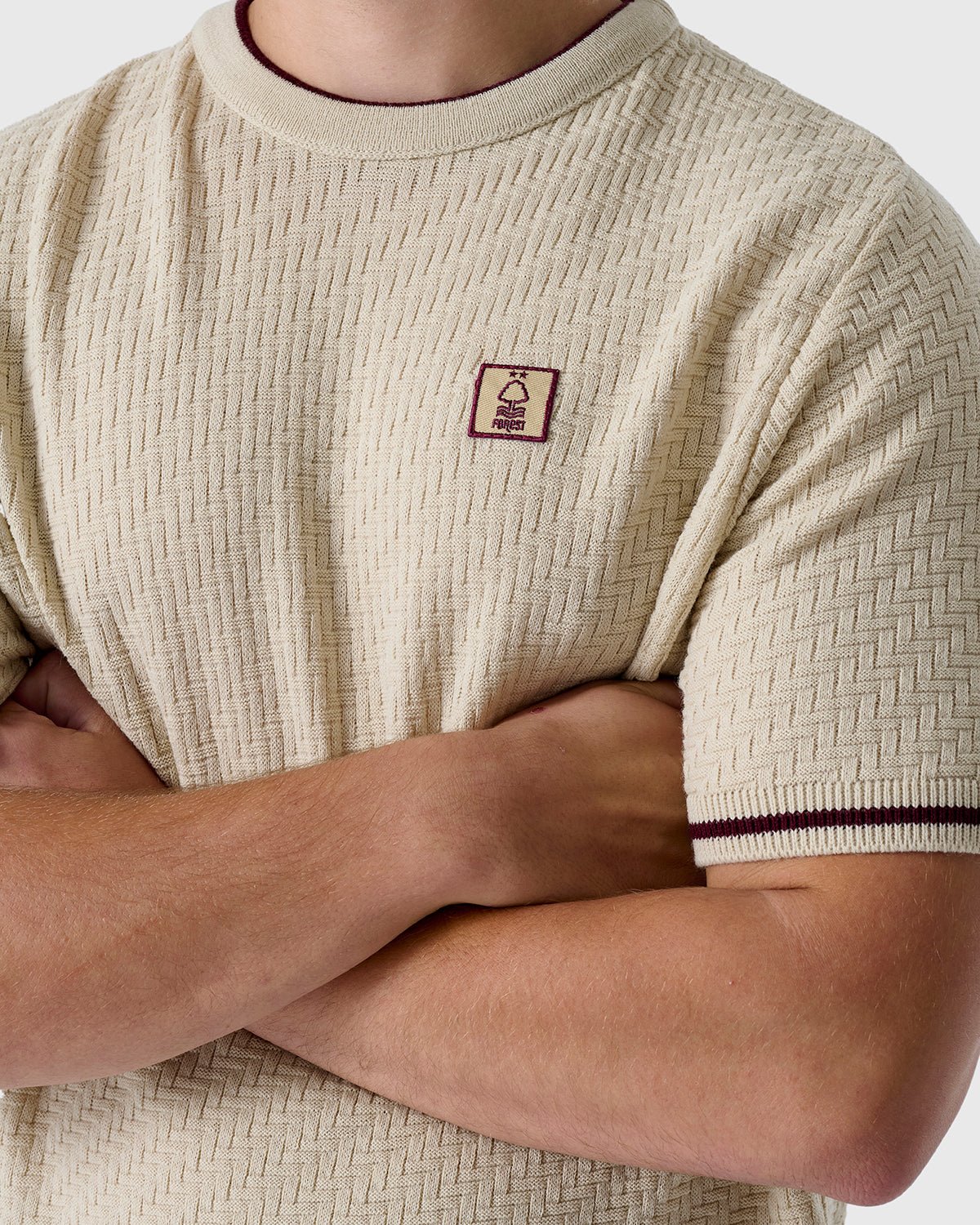 NFFC Flagstone Knit T-Shirt - Nottingham Forest FC