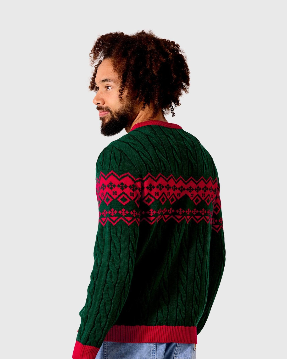 NFFC Forest Douglas Cable Christmas Jumper - Nottingham Forest FC