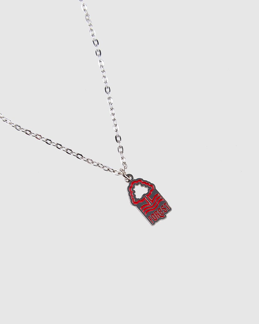 NFFC Full Colour Crest Pendant and Chain - Nottingham Forest FC