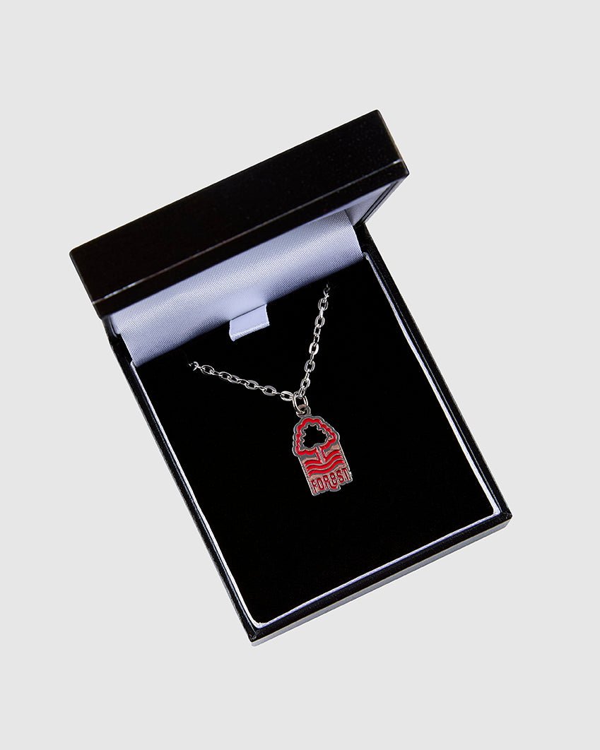 NFFC Full Colour Crest Pendant and Chain - Nottingham Forest FC