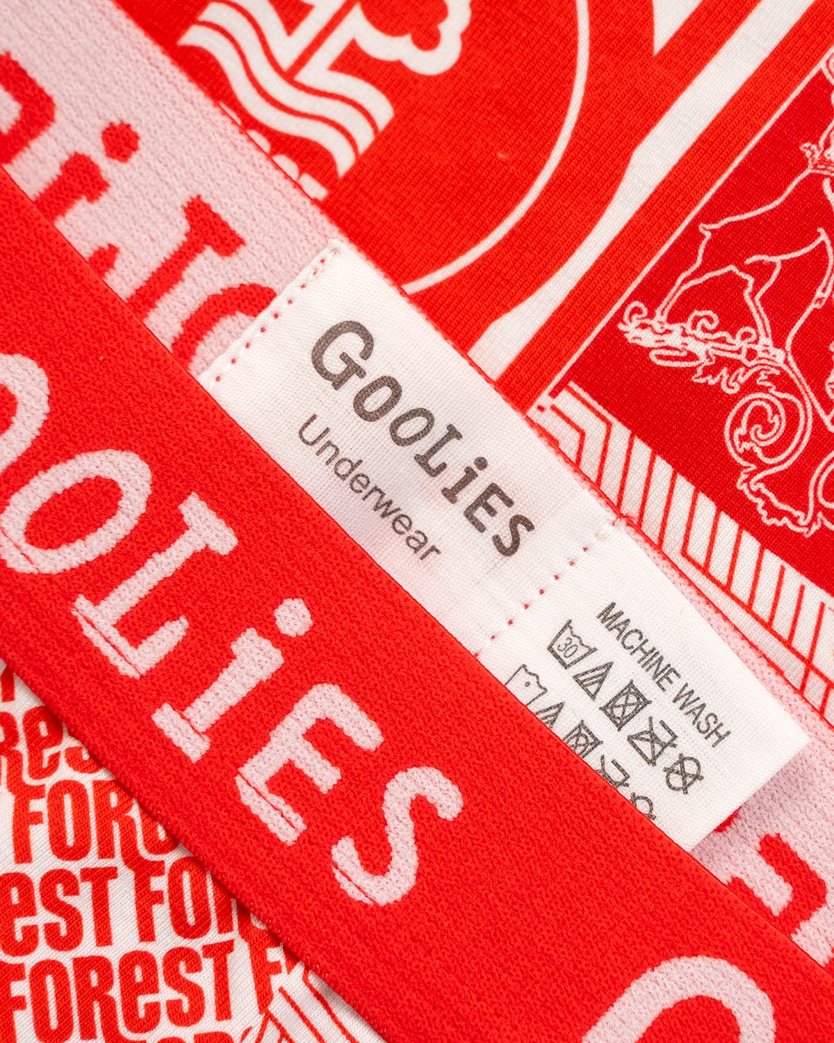 NFFC Goolies Junior Red Flag Boxer Shorts - Nottingham Forest FC