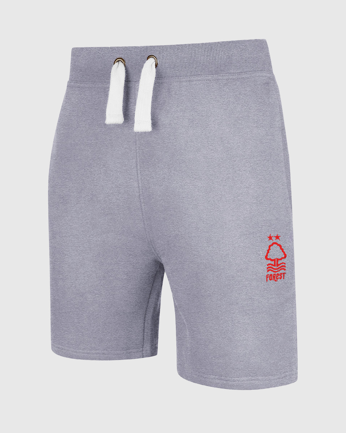 NFFC Grey Essential Crest Shorts - Nottingham Forest FC