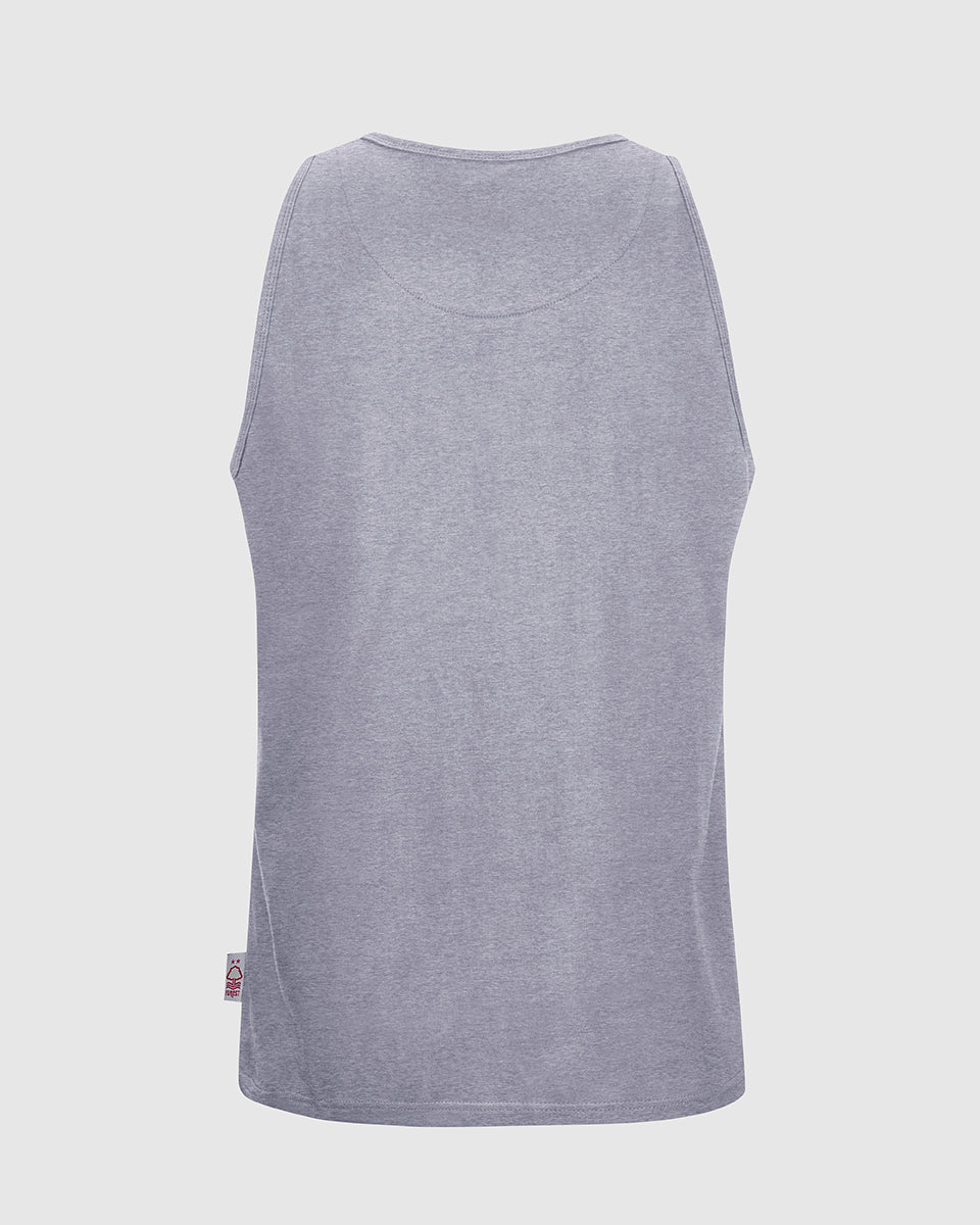 NFFC Grey Essential Crest Vest - Nottingham Forest FC
