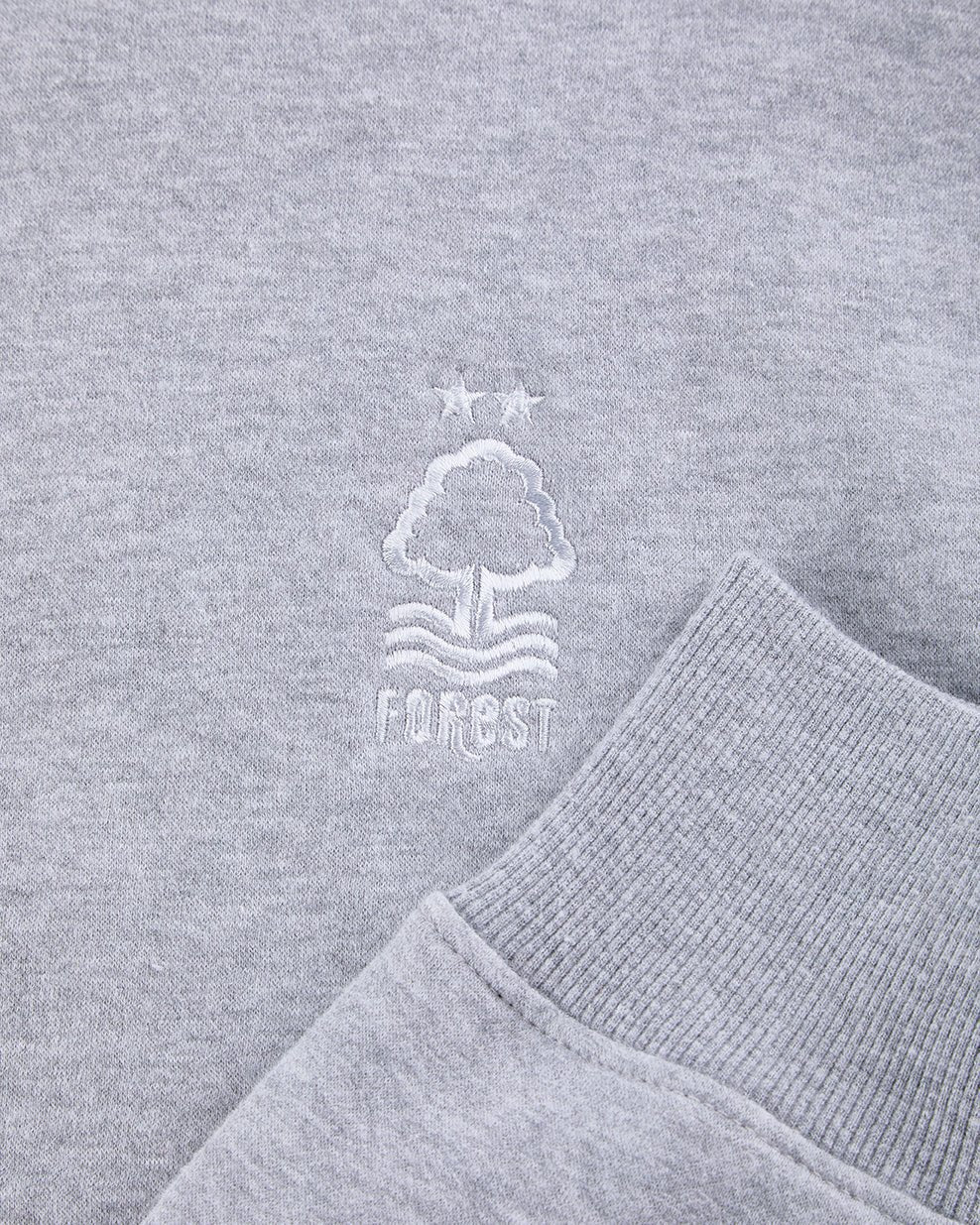 NFFC Grey Essential Crew Neck Sweatshirt - Nottingham Forest FC