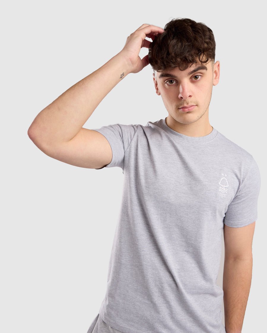 NFFC Grey Essential T-Shirt - Nottingham Forest FC