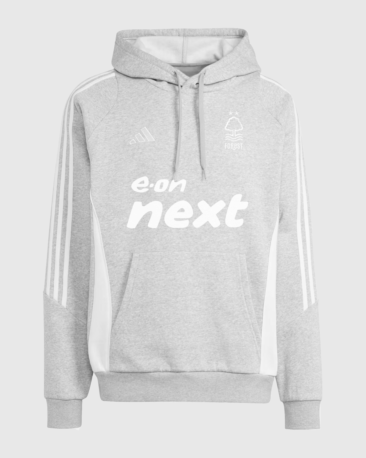 NFFC Grey Leisure Hoodie 24/25 - Nottingham Forest FC