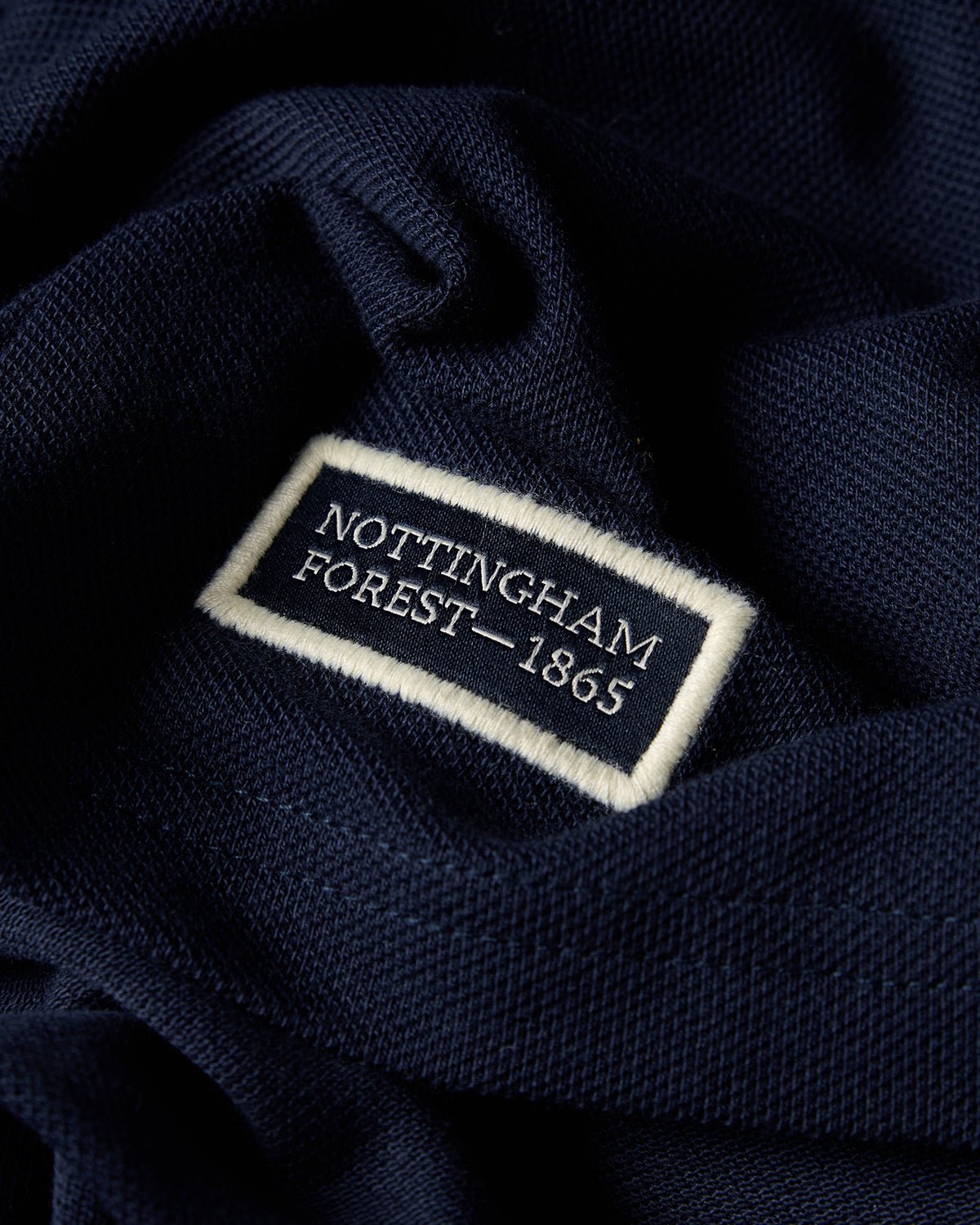 NFFC Heritage Navy Tipped T-Shirt - Nottingham Forest FC