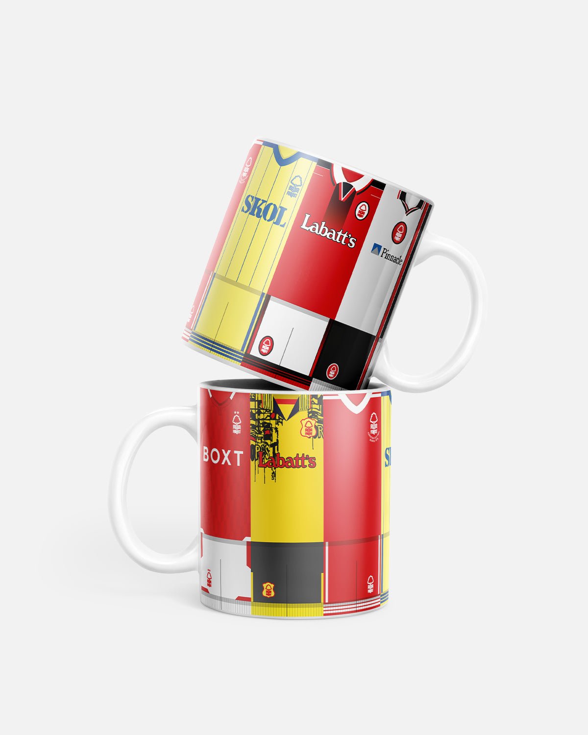 NFFC Iconic Kits Mug - Nottingham Forest FC